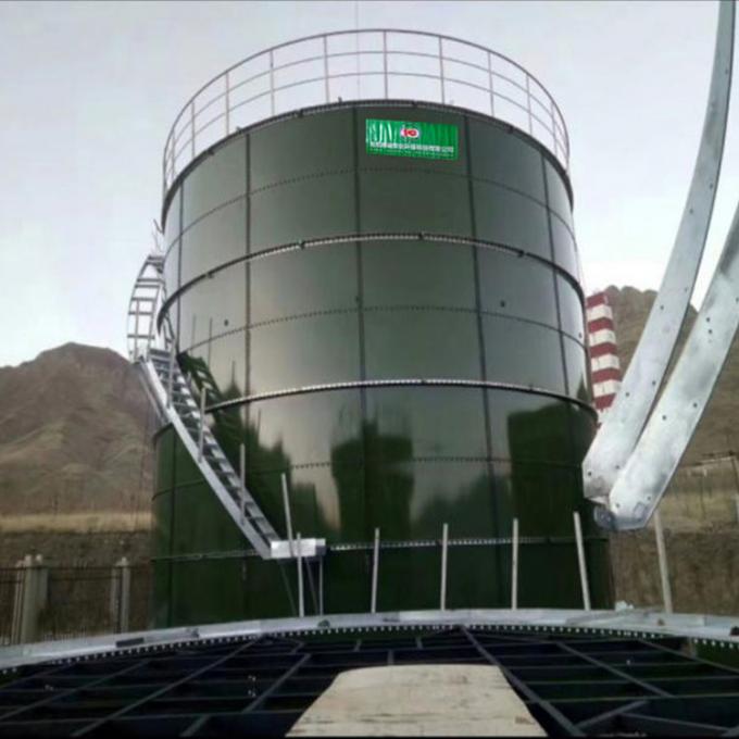 Farm Waste Anaerobic Digester Tank 800m3 Small Scale Biogas Digester