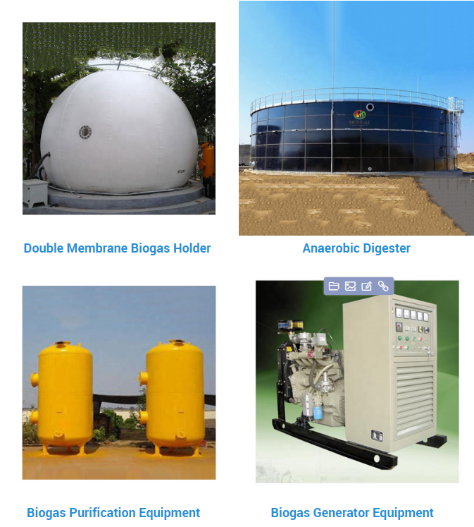 Biogas Anaerobic Tank For Wastewater Treatment