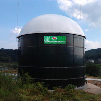 Wastewater Double Membrane Biogas Holder Biogas Container Internal Circulation