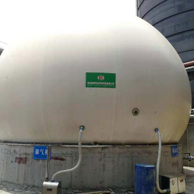 PES PVC PDFE Double Membrane Biogas Holder Gas Holder In Biogas Plant