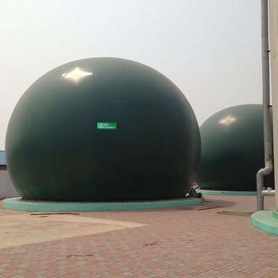 Green PDFE Double Membrane Biogas Holder Gas Holder In Biogas Plant