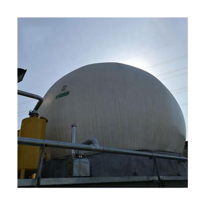 quality  Round Double Membrane Biogas Holder With Recycling Advantage factory