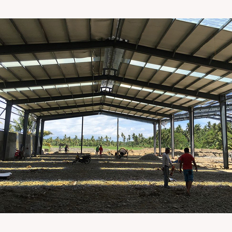 Prefabricated H Beam Mezzanine Platform Steel Structure Building