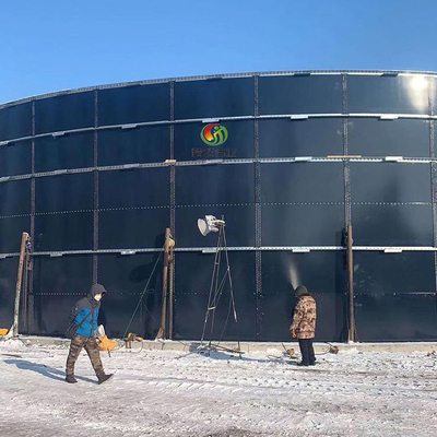 Q235B Steel Plate Anaerobic Digester Tank For Chicken Farm