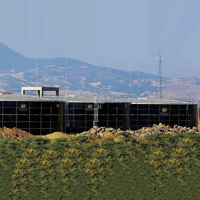 Organic Waste Disposal Anaerobic Digester Tank High Safety Performance