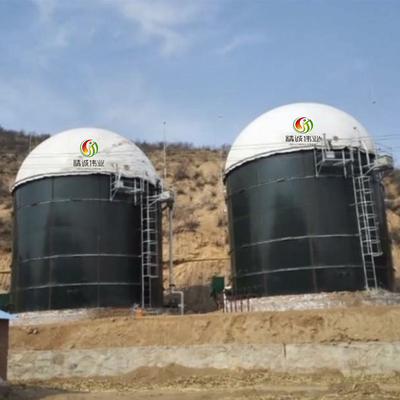 High Efficiency Biogas Plant Project With Anaerobic Digestion Technology