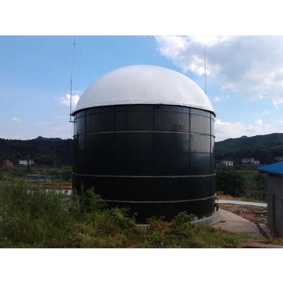 Temperature Range-30℃~+70℃ Double Membrane Gas Holder Customized Size