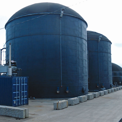High Efficiency Biogas Plant Project With Anaerobic Digestion Technology