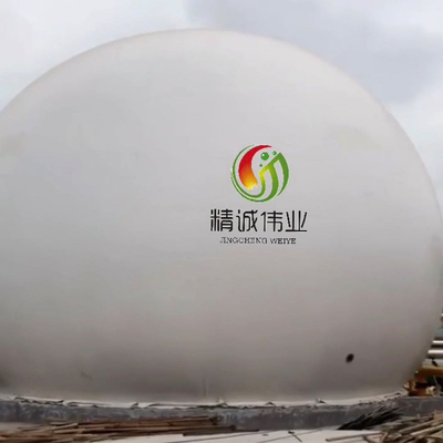 Automatic Control Double Membrane Biogas Holder With Anaerobic Reaction