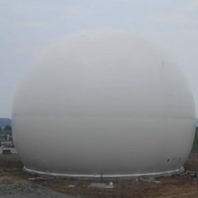 UV Resistant Double Membrane Biogas Holder for Storage Gas Anaerobic Reaction