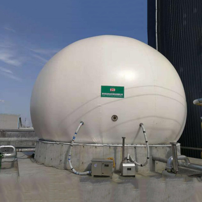 Customized Round Double Membrane Biogas Holder With Long Lifespan