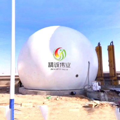 Customized Round Double Membrane Biogas Holder With Long Lifespan