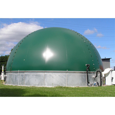 Anti Corrosive Spray Paint Anaerobic Digester Tank On Site Installation