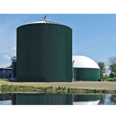 Anti Corrosive Spray Paint Anaerobic Digester Tank On Site Installation