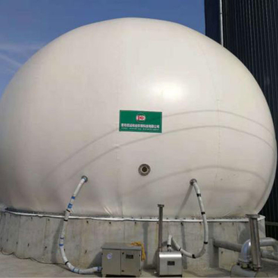 Automatic Tecon Gas Holder Anaerobic Biogas Gas Holder Dual Membrane