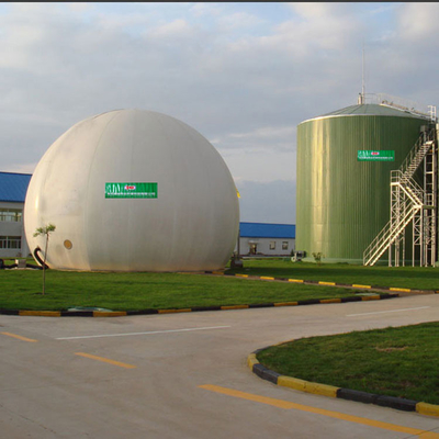 Automatic Tecon Gas Holder Anaerobic Biogas Gas Holder Dual Membrane