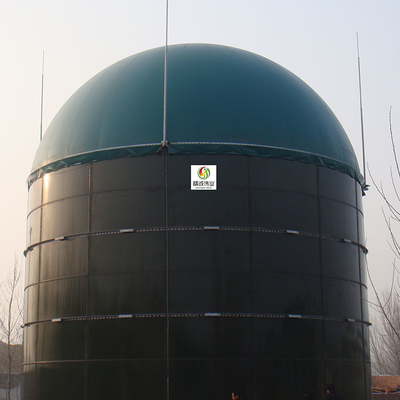 Highly Volatile Biogas Holder PVC Methane Gas Storage Tank Control Field