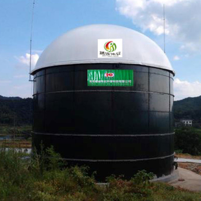 PES PVC PDFE Double Membrane Biogas Holder Gas Holder In Biogas Plant