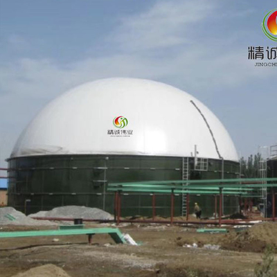 PES PVC PDFE Double Membrane Biogas Holder Gas Holder In Biogas Plant