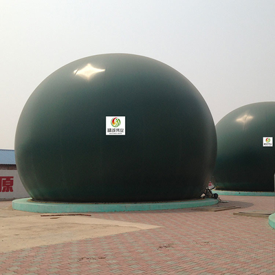 Wastewater PVC Double Membrane Biogas Holder Methane Gas Tank