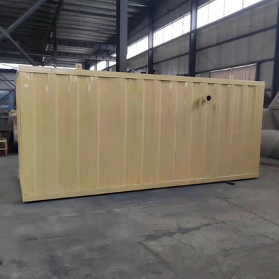 Laboratory FRP Containerized Wastewater Treatment Plant For Hotel