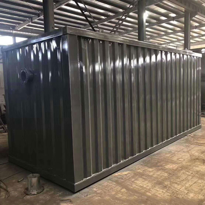 Laboratory FRP Containerized Wastewater Treatment Plant For Hotel