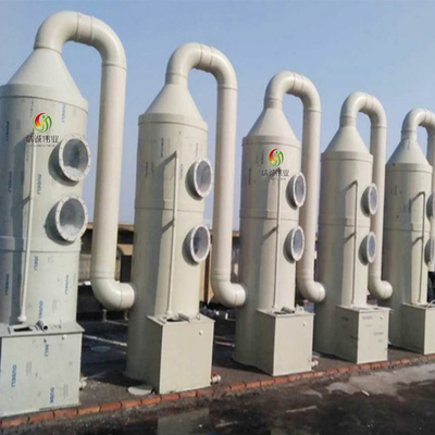 Spray Tower Gaseous Waste Treatment Scrubber For Air Pollution Control