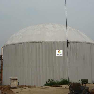 Anaerobic Double Membrane Gas Holder PVC PDFE Biogas Gas Holder