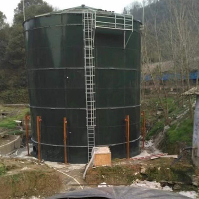Anaerobic Digester Equipment CSTR Digester With Heat Exchanger