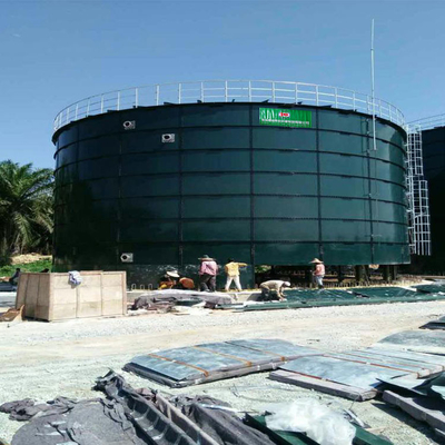 800m3 Anaerobic Digester Tank CSTR Advanced Waste Digester Biogas Tank